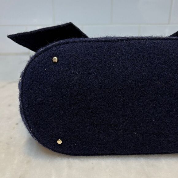 Kate Spade Bag Purse Handbag Wool Walker Park Tote Satchel Bag Pocketbook - Picture 10 of 16